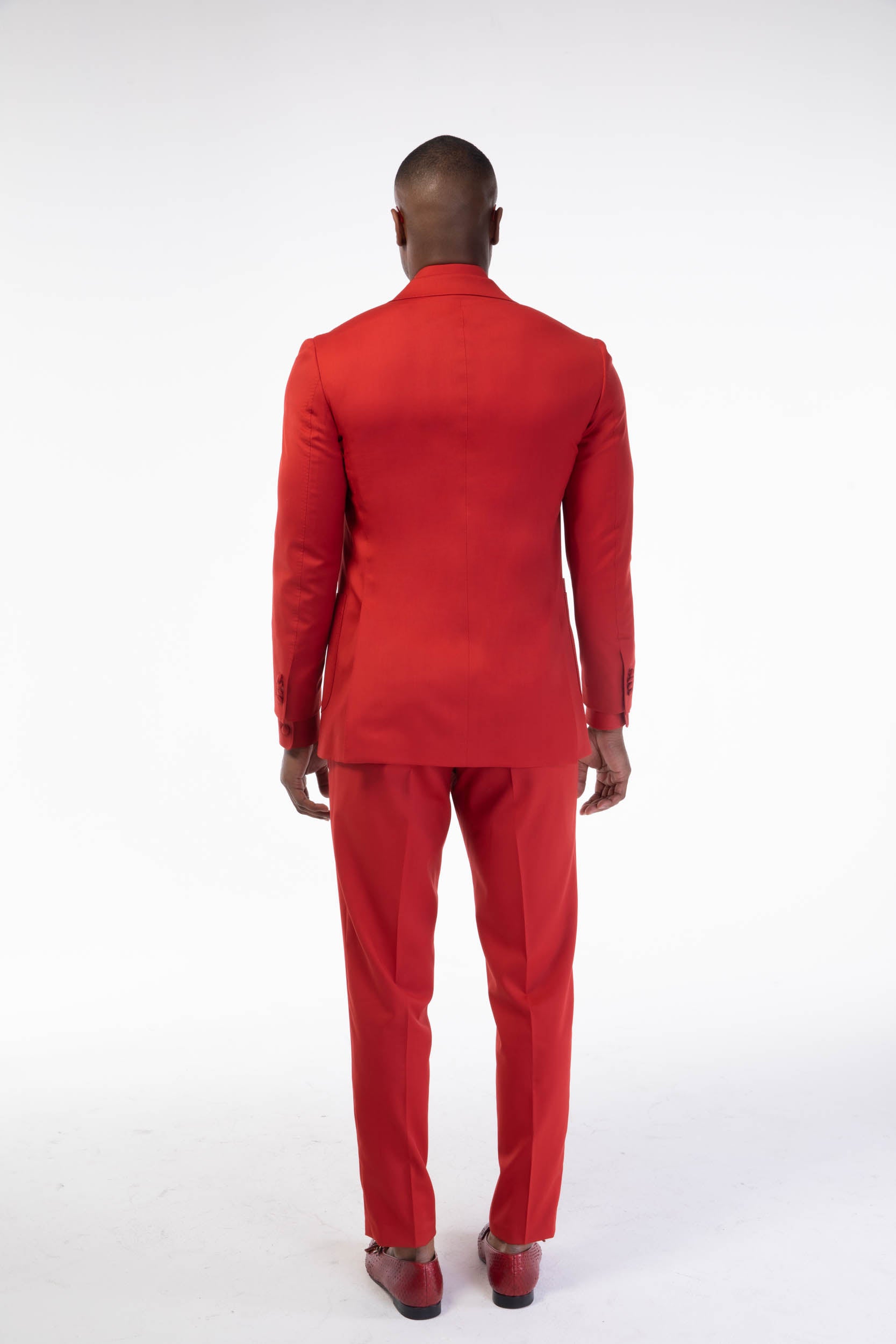 red dress suit for men Your significant other will be thrilled to see you color Men's Naples Red Tweed Suit