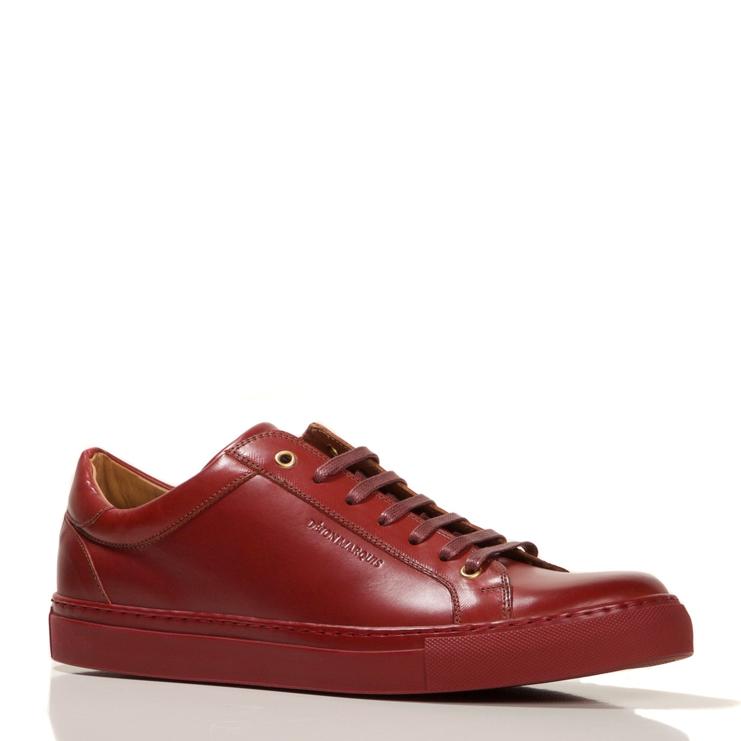 CHERRY LOW TOP TAILORED SNEAKER