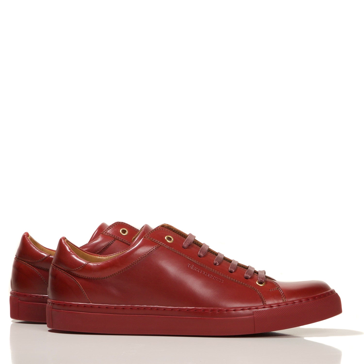 CHERRY LOW TOP TAILORED SNEAKER